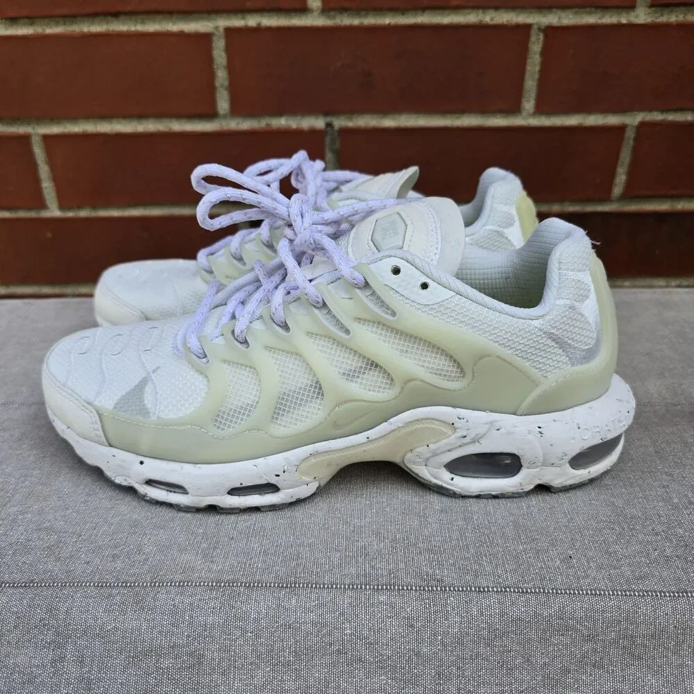 Size 8 - Nike Air Max Plus Terrascape White Pure Platinum 2022 DQ3977-100